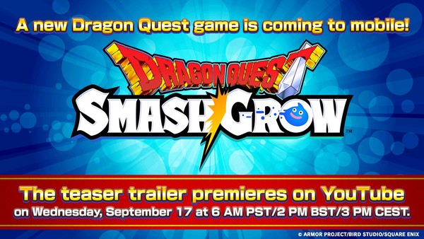 Square Enix Announces Dragon Quest Smash/Grow Mobile Game