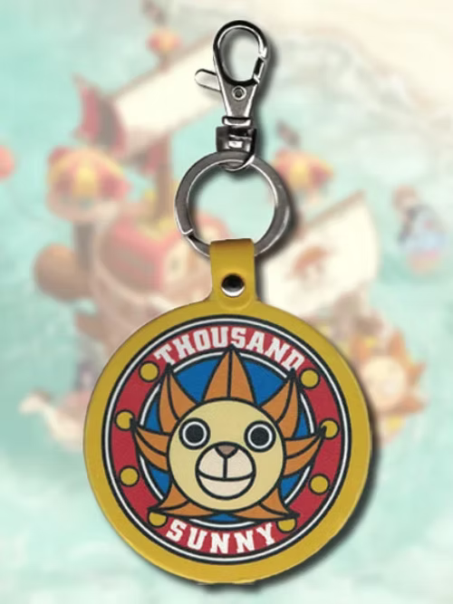 One Piece - Sunny - Rubber Keyring