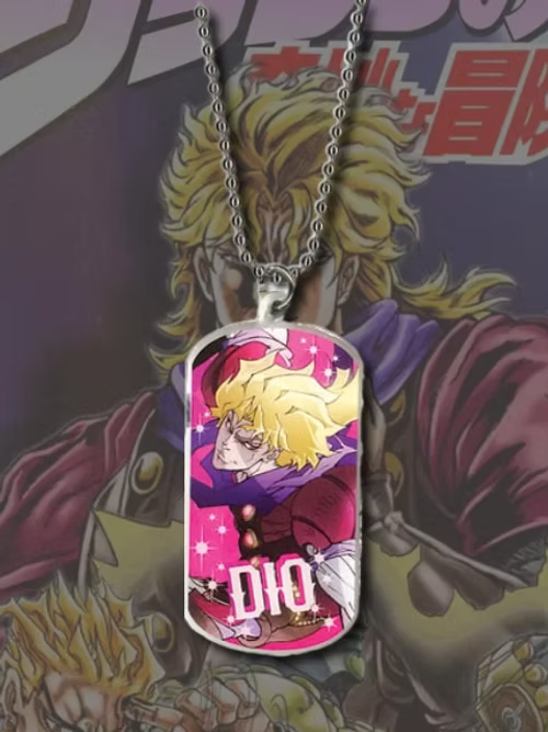Jojo's Bizarre Adventure - Dio Dog Tag